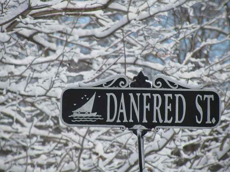 Danfred Street at Lake Waubeeka