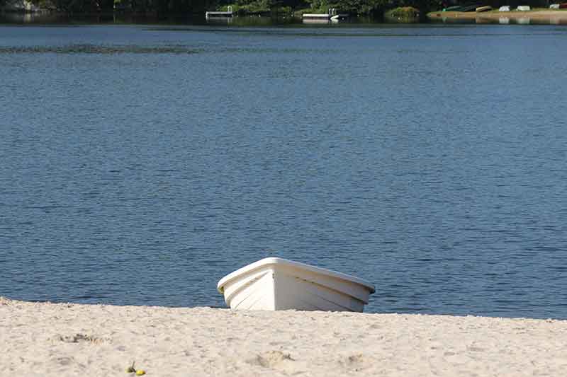 Row Boat on Lake Waubeeka